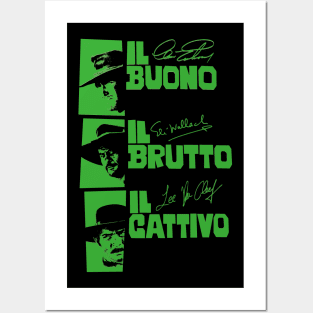 Il Buono, il Brutto, il Cattivo - Sergio Leone Posters and Art